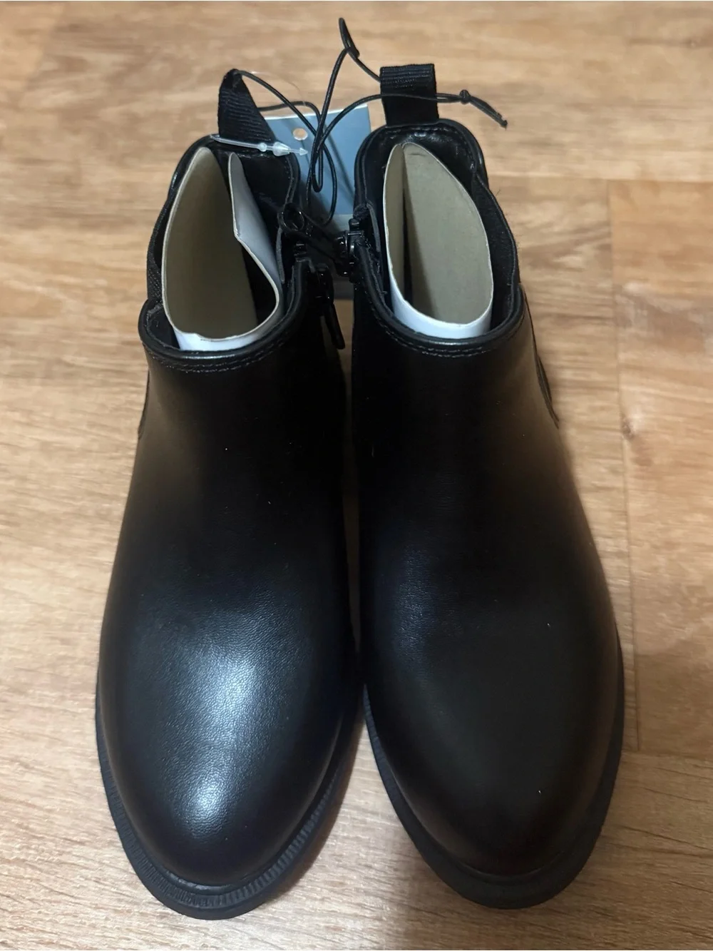 Cat & Jack Black Kids Chelsea Boots